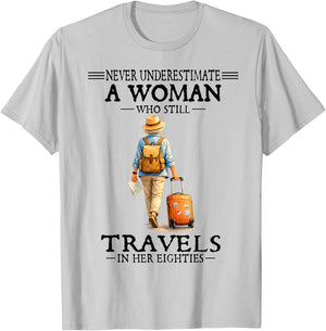 Her Eightie T-Shirt - T-Shirt | Ash