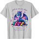 Colorful Dragon Yarn Eggs Funny Knitting Hobby Humor T-Shirt - T-Shirt | Ash