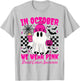 We Wear Pink in October Cute Ghost Breast Cancer Awareness T-Shirt - T-Shirt | Ash