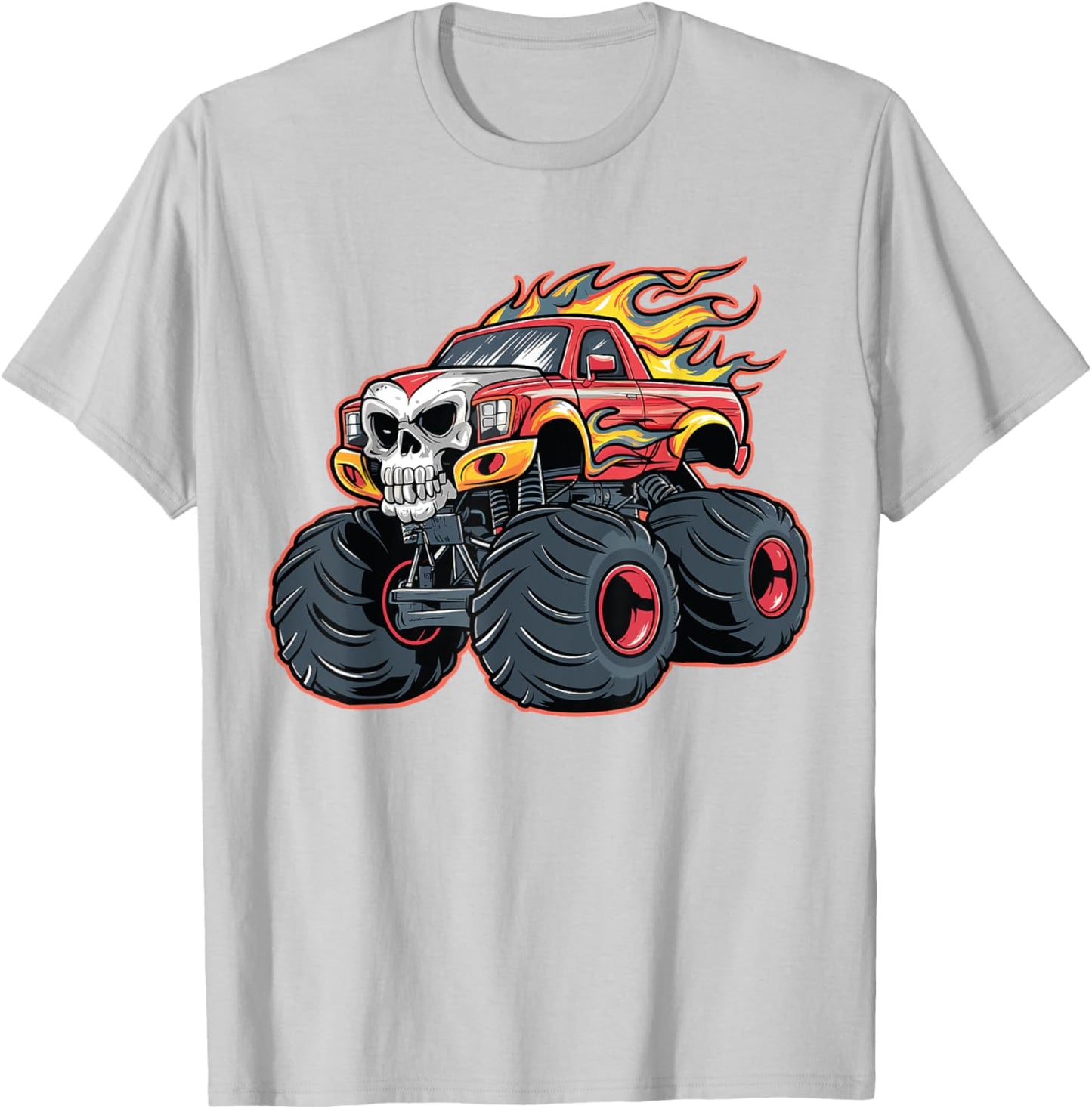 Monster Truck for toddlers Youth & Adults T-Shirt - T-Shirt | Ash