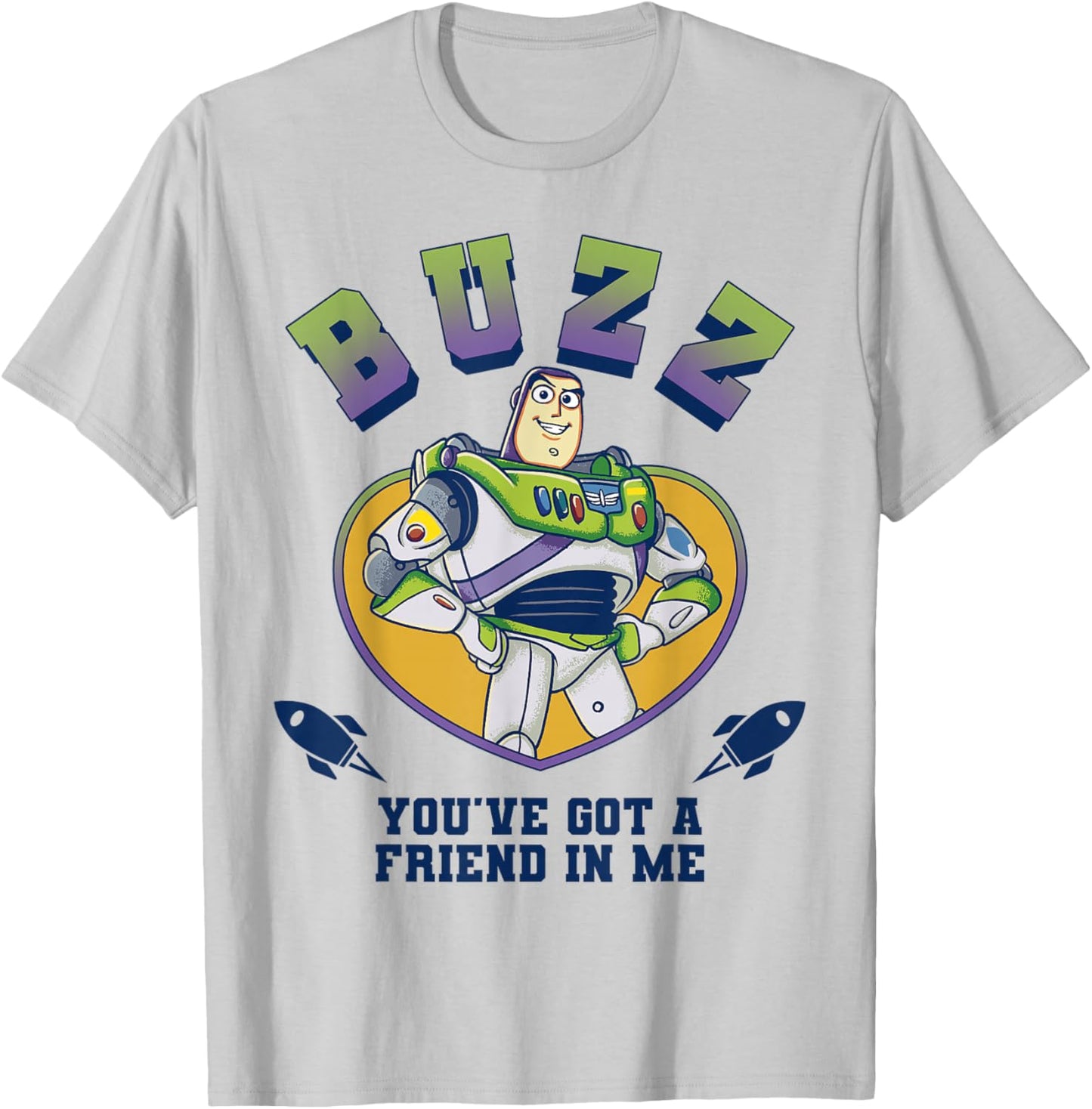 Disney Pixar Toy Story Valentine's You've Got A Friend in Me T-Shirt - T-Shirt | Ash