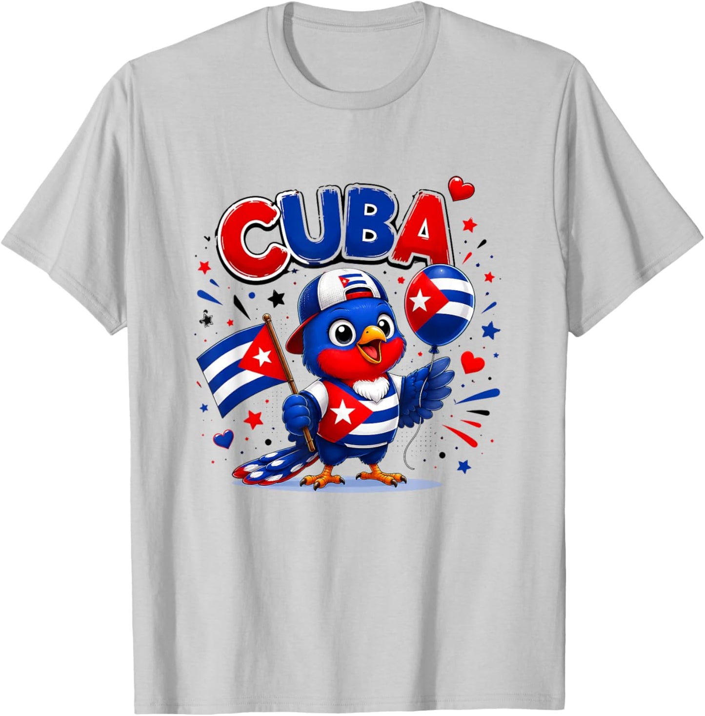 Chemise Drapeau de Cuba, Cartes cubaines, Cuba pour Enfants et Filles T-Shirt - T-Shirt | Ash