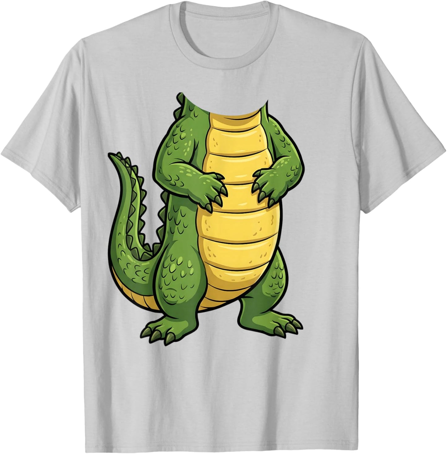Funny Alligator Shirt Adult Kids Men Women Gator Costume T-Shirt - T-Shirt | Ash