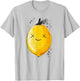 Gelbe traurige Zitrone mit Gesicht T-Shirt - T-Shirt | Ash