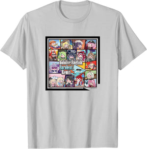 hololive English Eurobeat Remix Album T-Shirt - T-Shirt | Ash