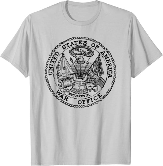 United States of America War Office - War Department T-Shirt - T-Shirt | Ash