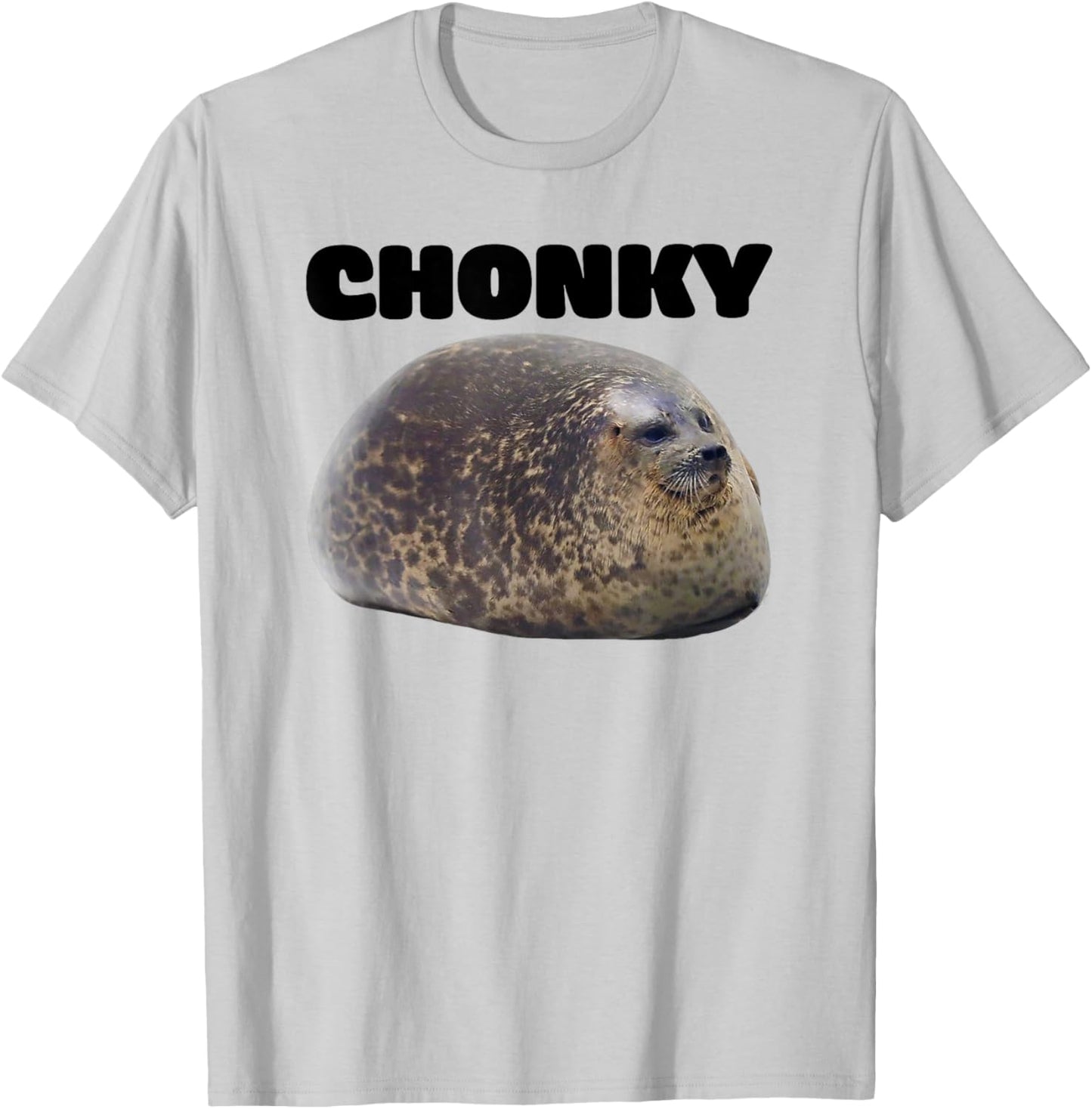 Chonky Seal T-Shirt - T-Shirt | Ash