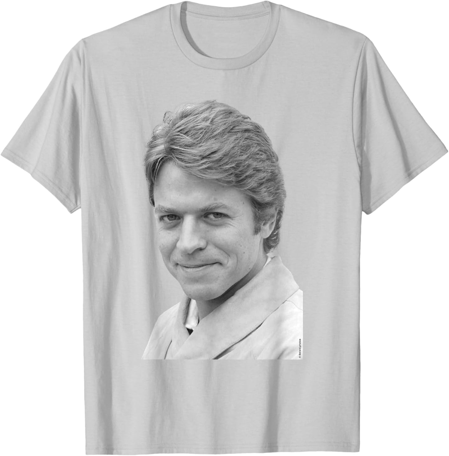 Robert Palmer Singer Portrait By Allan Ballard T-Shirt - T-Shirt | Ash