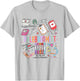 Women Phlebotomist Tech Phleb Tech Nurse Appreciation T-Shirt - T-Shirt | Ash