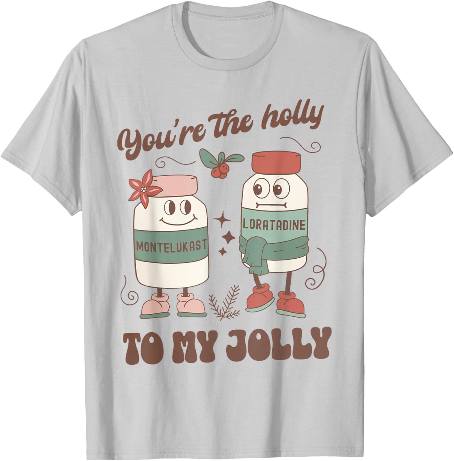 Women ENT nurse christmas allergy nurse allergy office T-Shirt - T-Shirt | Ash