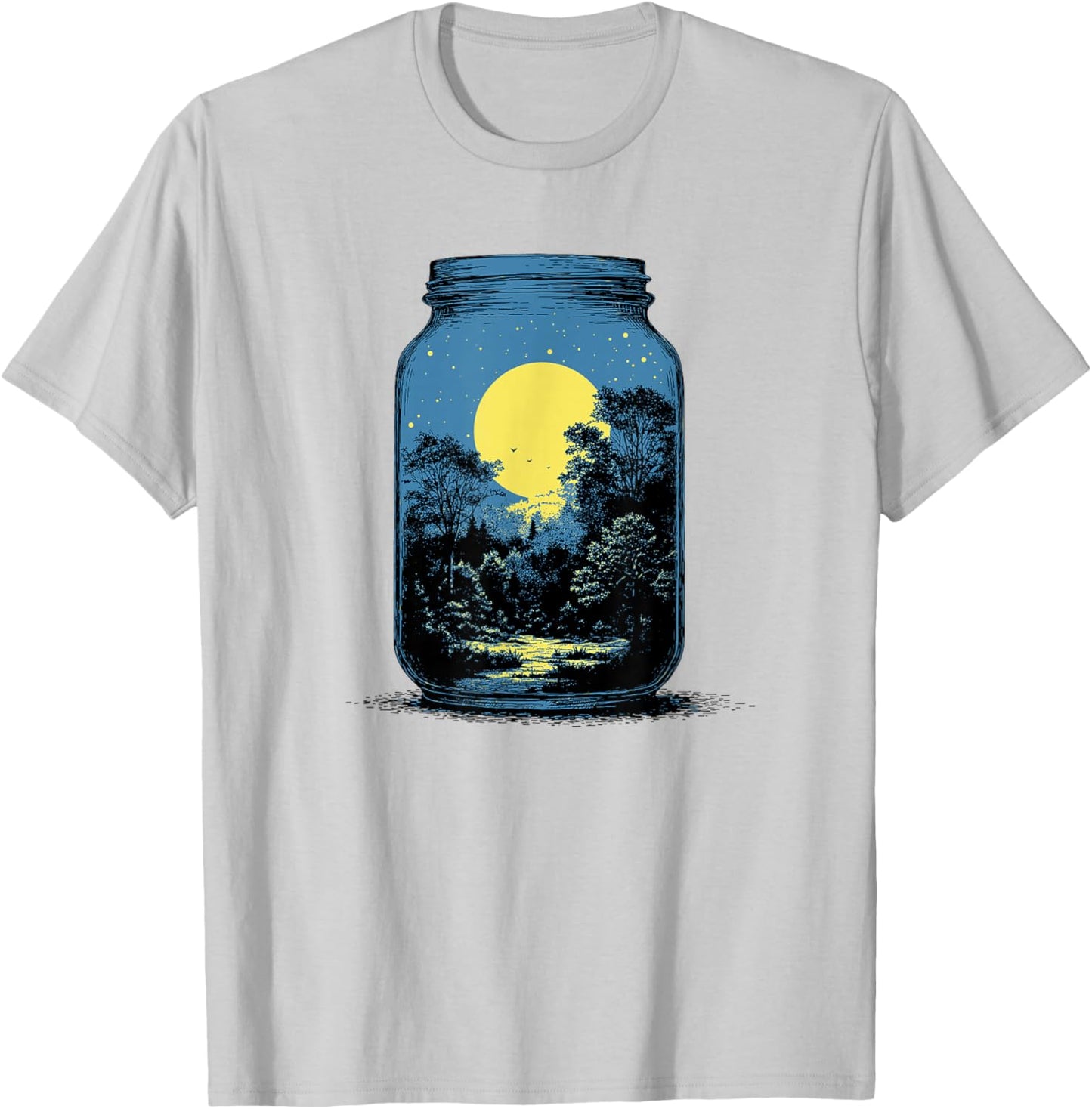 Appalachian Moonshine Jar Outdoor Appalachia T-Shirt - T-Shirt | Ash