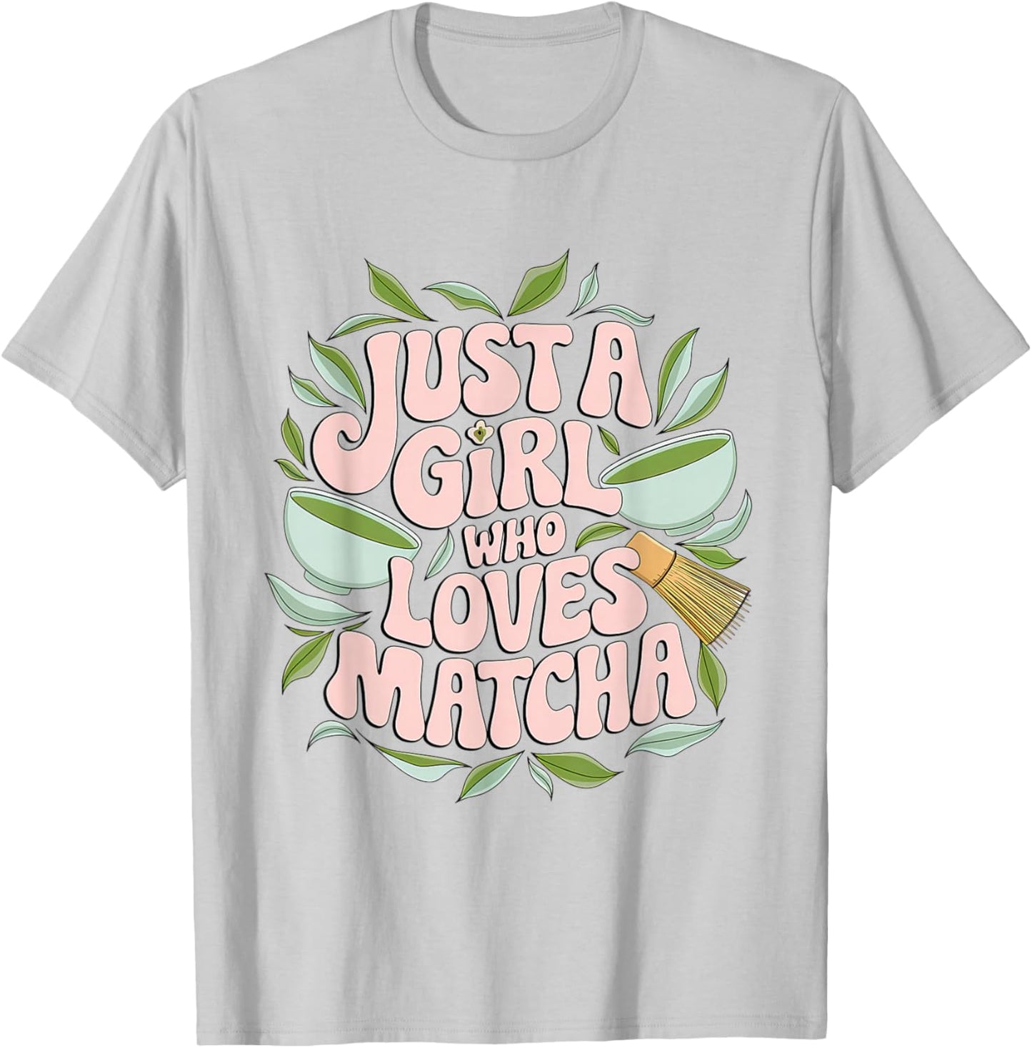 Matcha for Friends Girlfriend Birthday Sister Aunt T-Shirt - T-Shirt | Ash