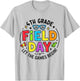 4th Grade Field Day 2026 Let The Games Begin Teachers Kids T-Shirt - T-Shirt | Ash