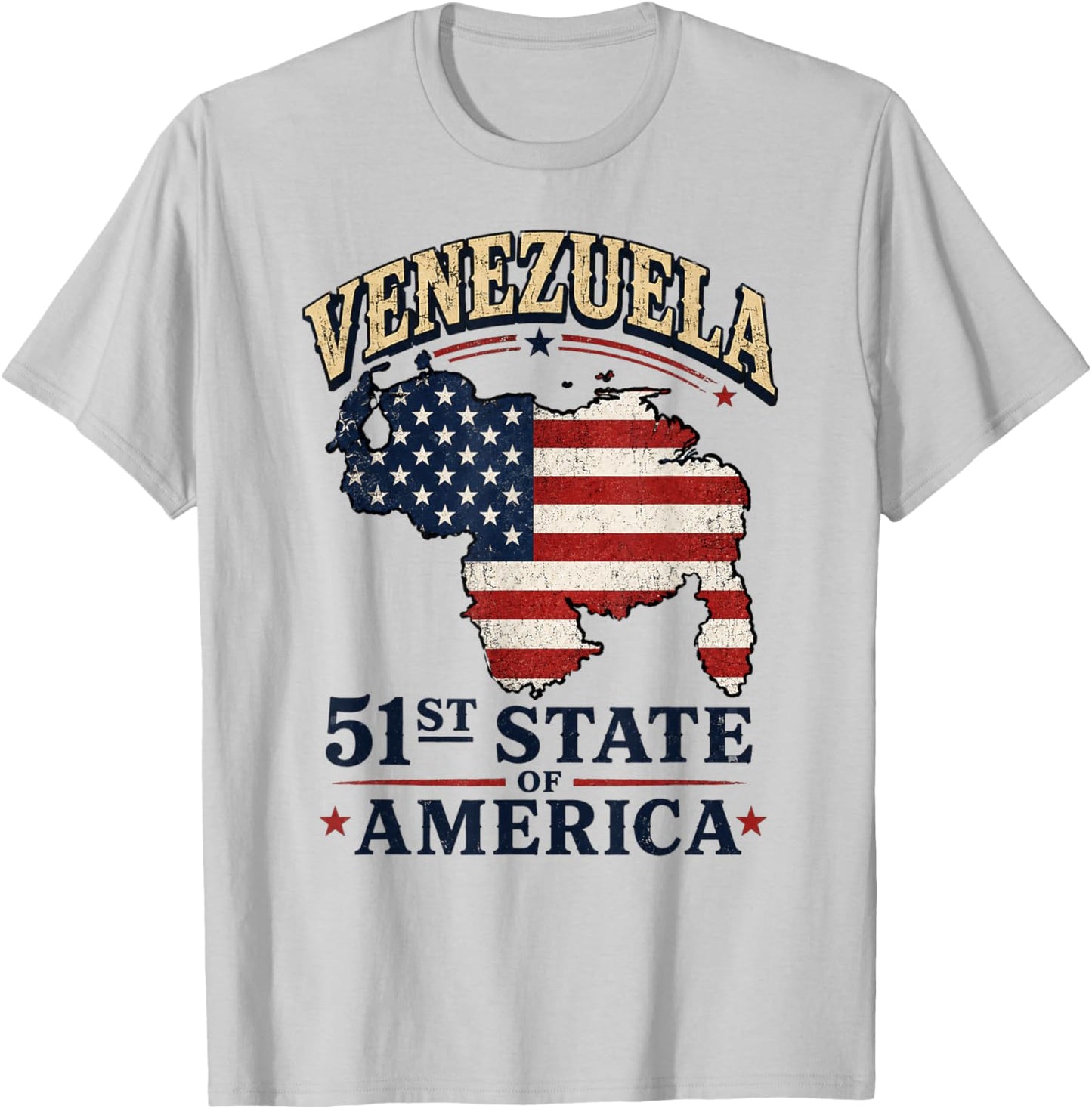 Venezuela - 51 State T-Shirt - T-Shirt | Ash