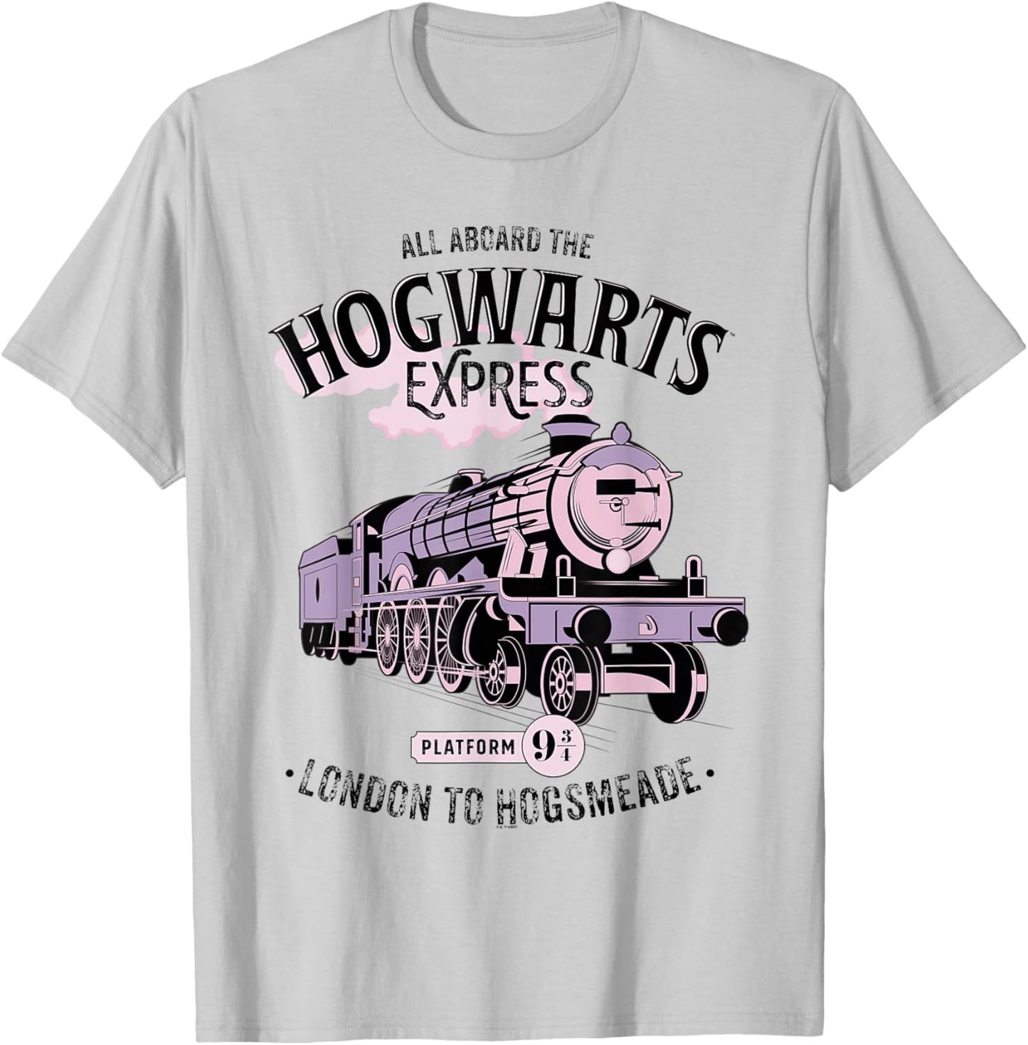 Harry Potter All Aboard the Hogwarts Express T-Shirt - T-Shirt | Ash