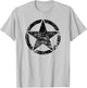 Vintage Army Star Classic Retro USA Military Distressed Logo T-Shirt - T-Shirt | Ash