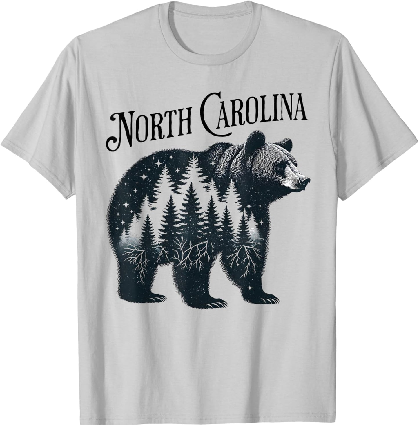 North Carolina T-Shirt - T-Shirt | Ash
