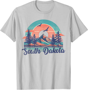 South Dakota T-Shirt - T-Shirt | Ash