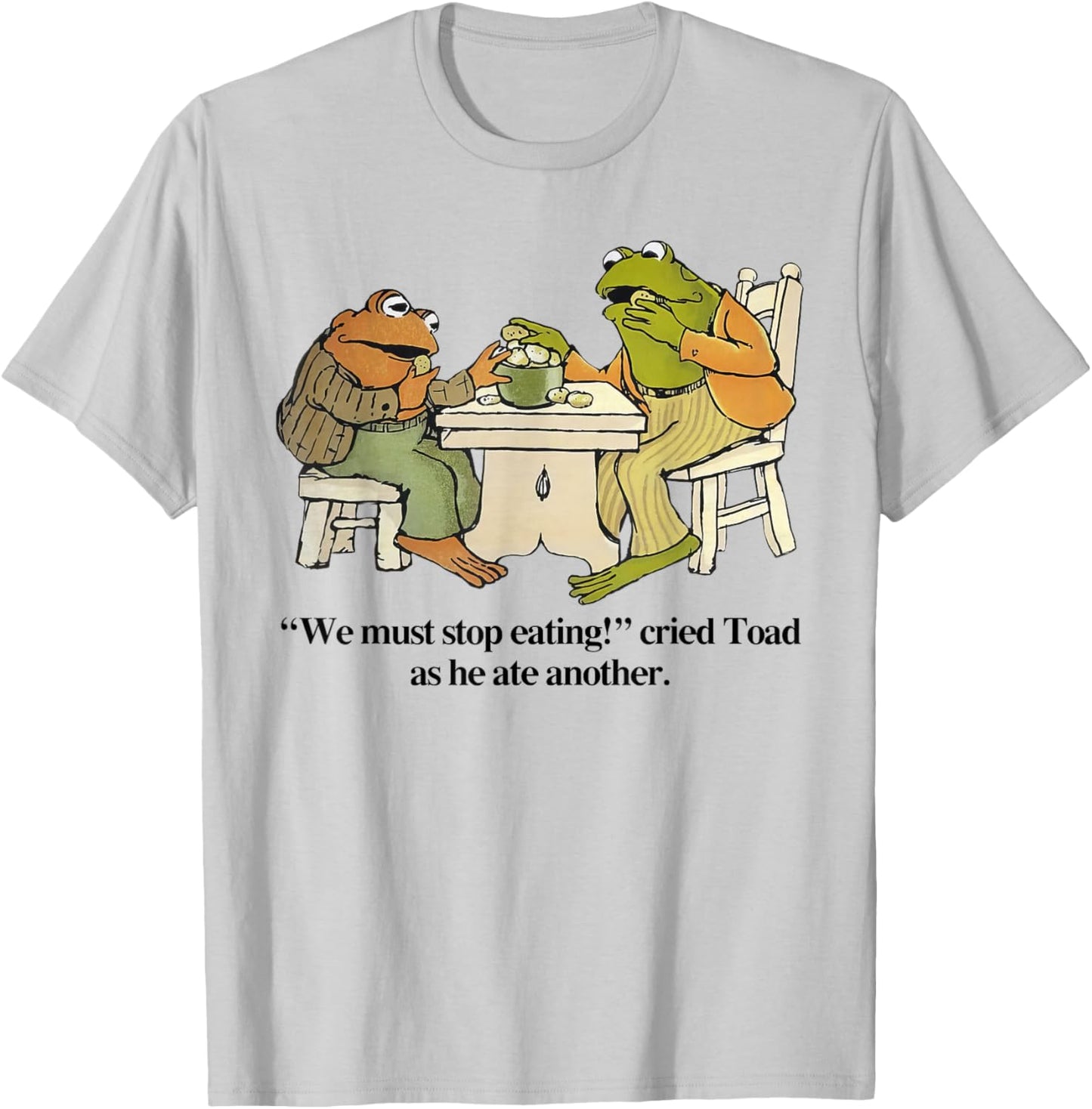 We Must Stop Eating Toad As He Ate Another Frog Men T-Shirt - T-Shirt | Ash
