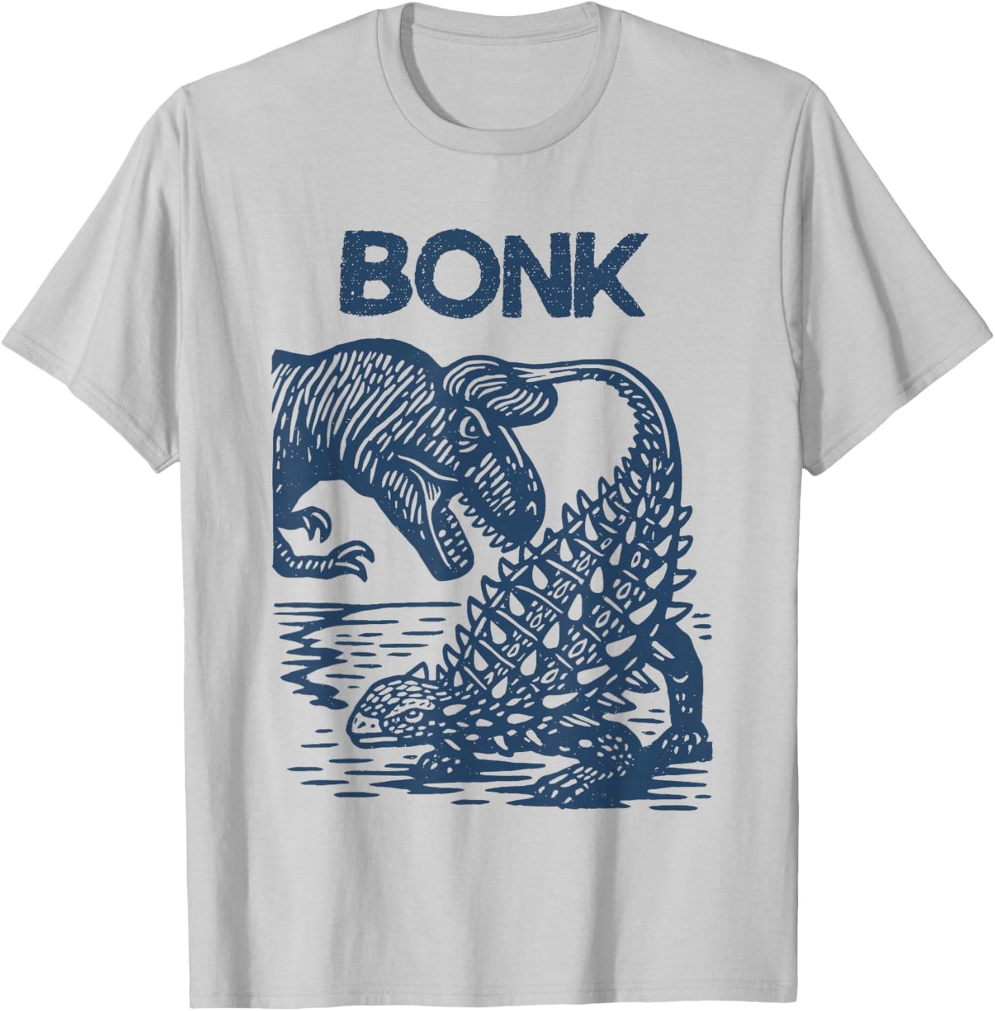 Late Cretaceous bonk T-Shirt - T-Shirt | Ash