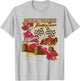 Disney Mickey Mouse Racing Team Floral Vintage T-Shirt - T-Shirt | Ash