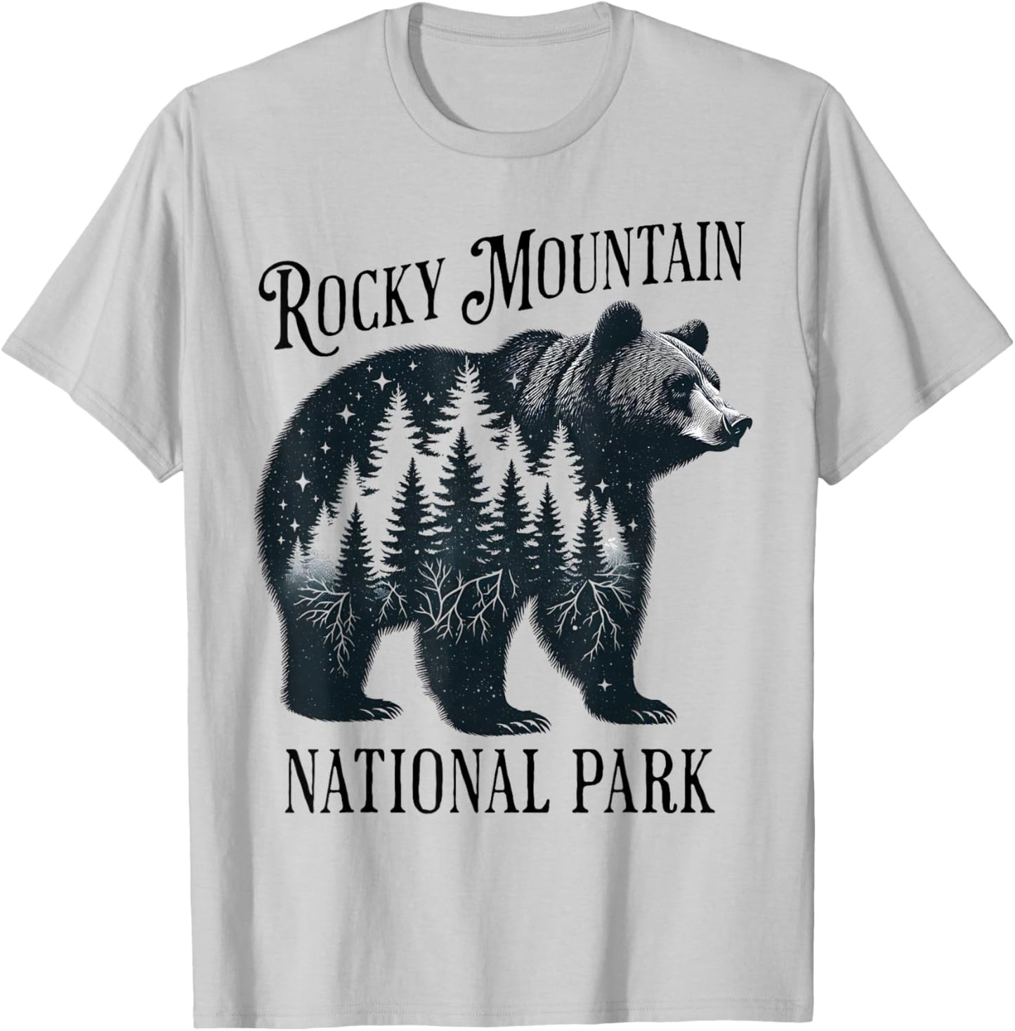 Rocky Mountain National Park T-Shirt - T-Shirt | Ash