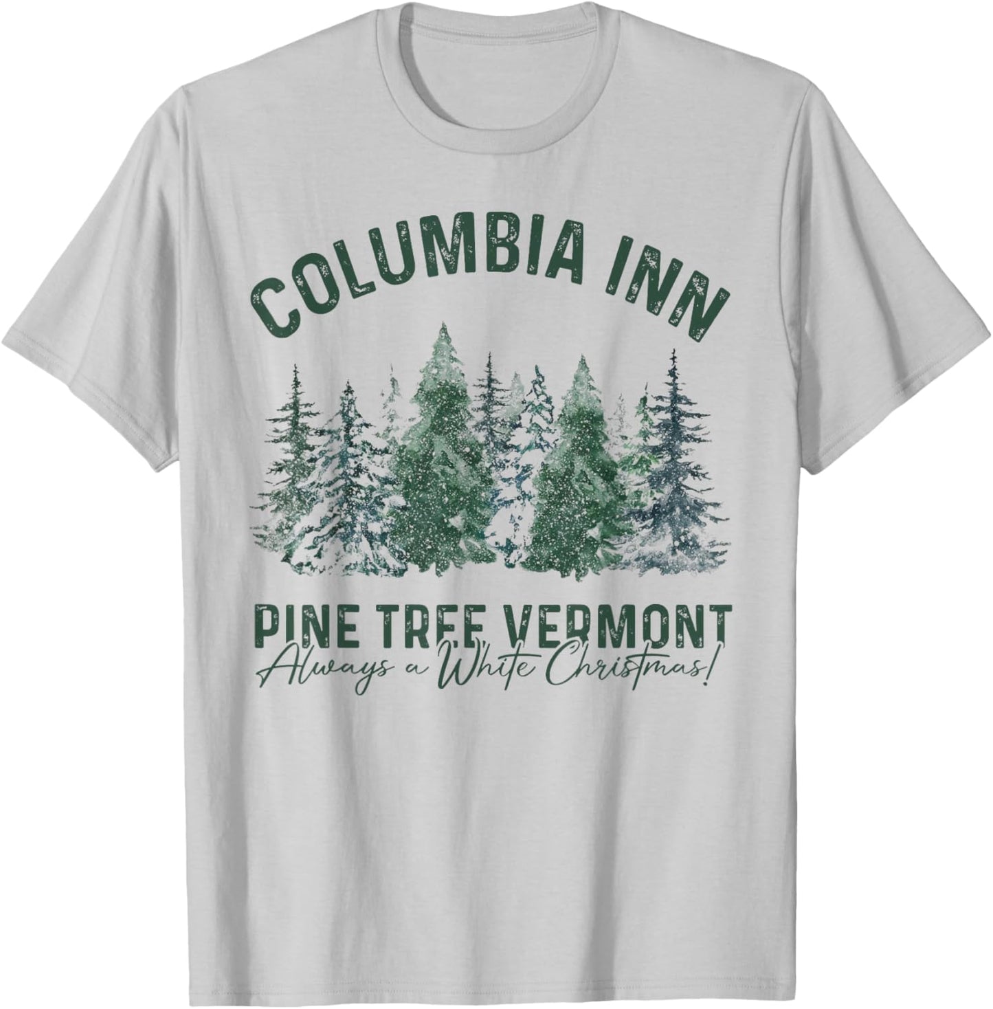 Columbia Inn Vermont America Snow Playground T-Shirt - T-Shirt | Ash