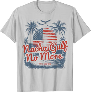Nacho Gulf No More T-Shirt - T-Shirt | Ash
