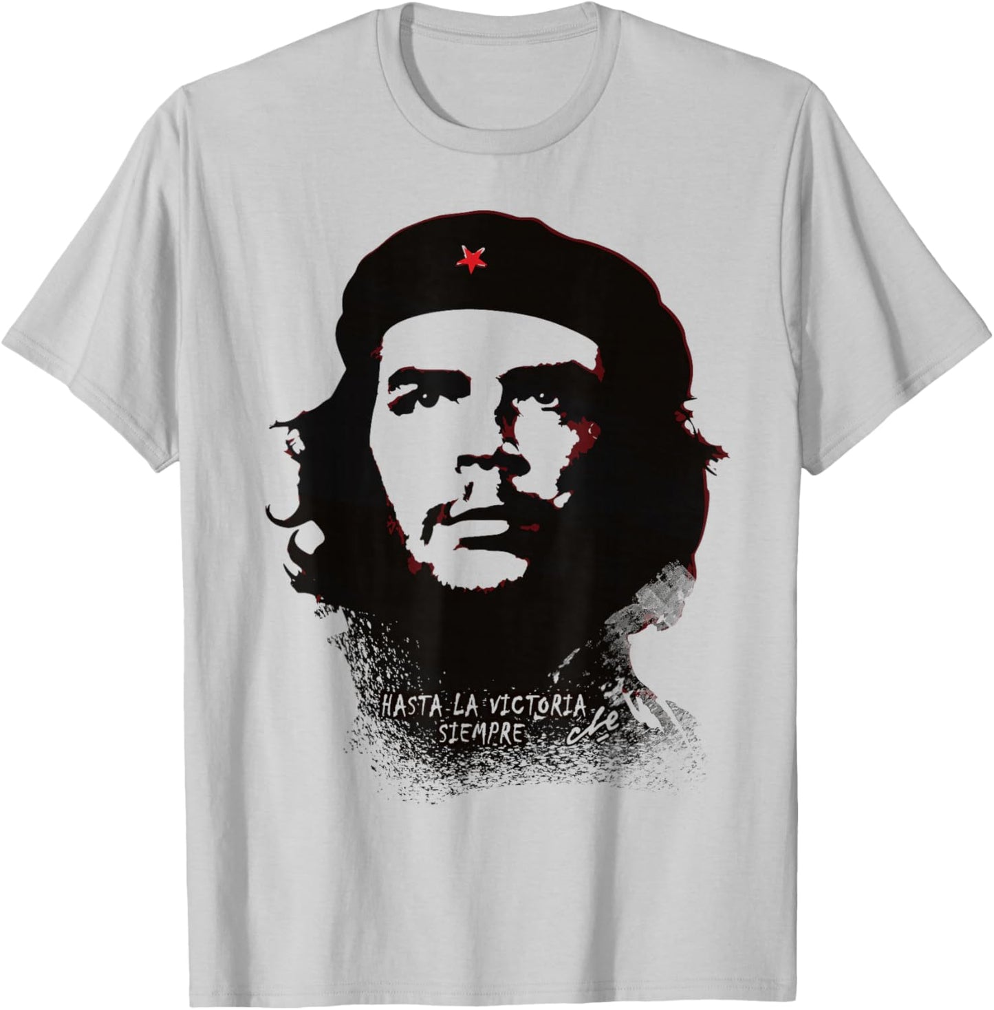 Che Guevara Shirt Red Hasta La Victoria Siempre Revolution T-Shirt - T-Shirt | Ash