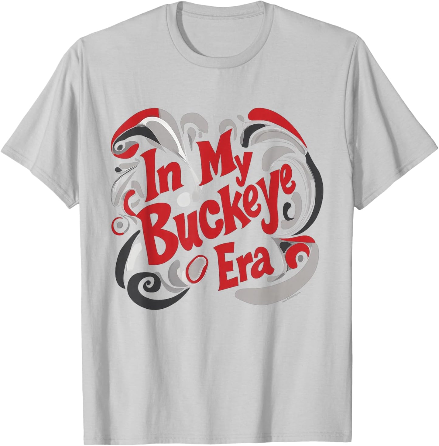 In my Buckeye Era Cute State Retro Vintage Girl Ohio T-Shirt - T-Shirt | Ash