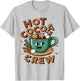 Hot Cocoa Crew Cozy Winter Holiday Team Xmas Matching T-Shirt - T-Shirt | Ash