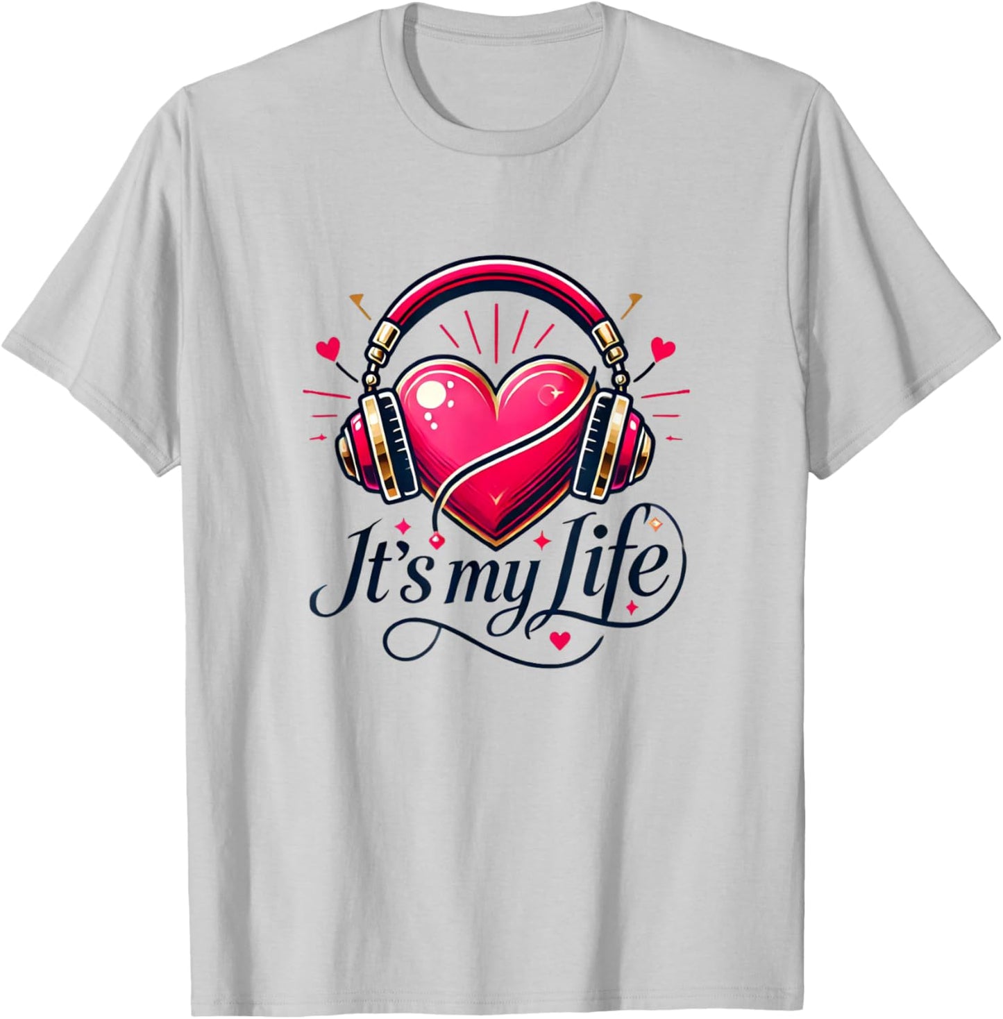 & Juliet My Life Musical Theatre Heart Musicals T-Shirt - T-Shirt | Ash
