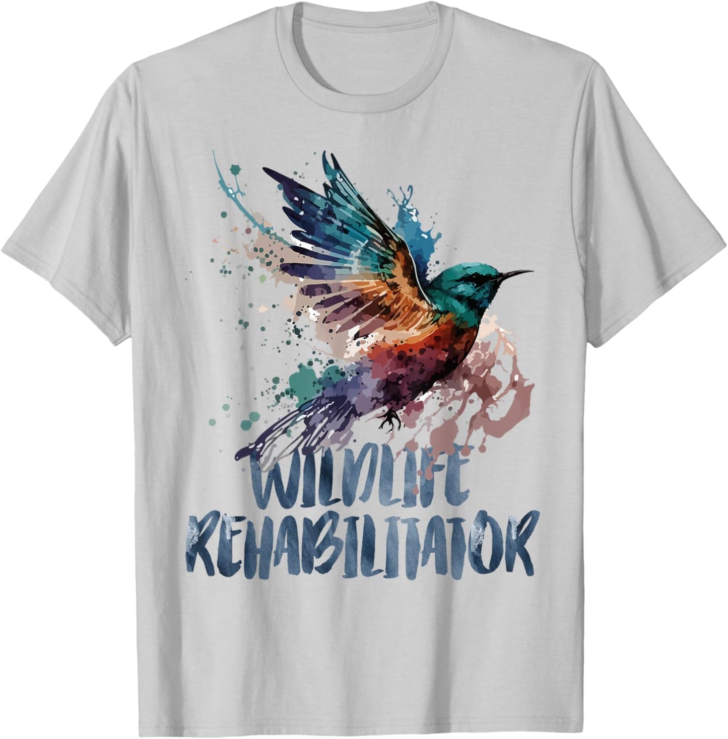 Wildlife Day Save Birds Protection Wildlife Rehabilitator T-Shirt - T-Shirt | Ash