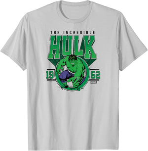Hulk - Collegiate T-Shirt - T-Shirt | Ash