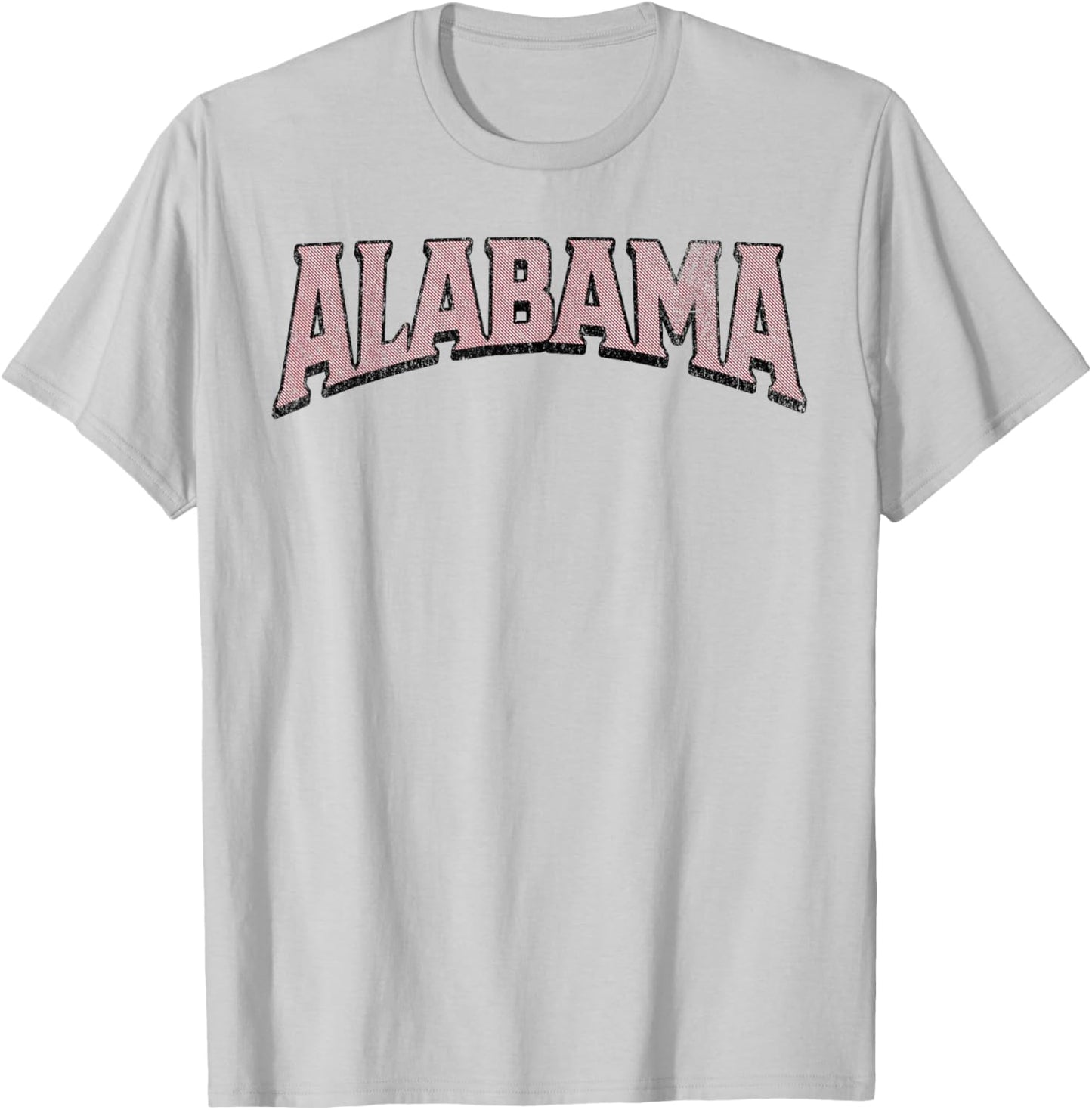 Retro Alabama AL, Sports Design Gifts Men Women Boys Girls T-Shirt - T-Shirt | Ash