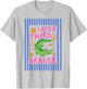 Later Third Grader Cute Alligator Later Gator Teacher Kids T-Shirt - T-Shirt | Ash