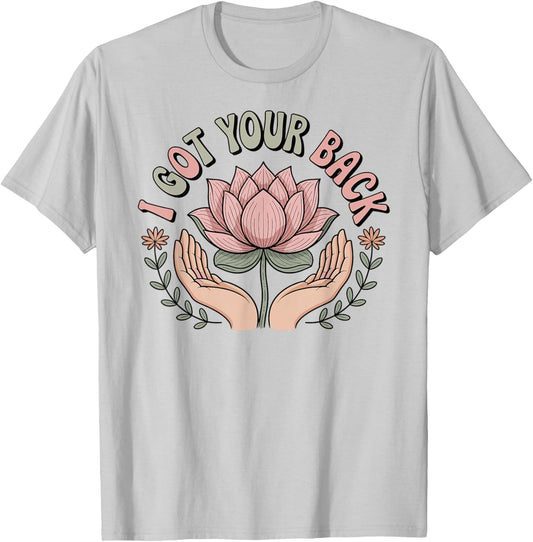 Funny Massage Therapist I Got Your Back T-Shirt - T-Shirt | Ash