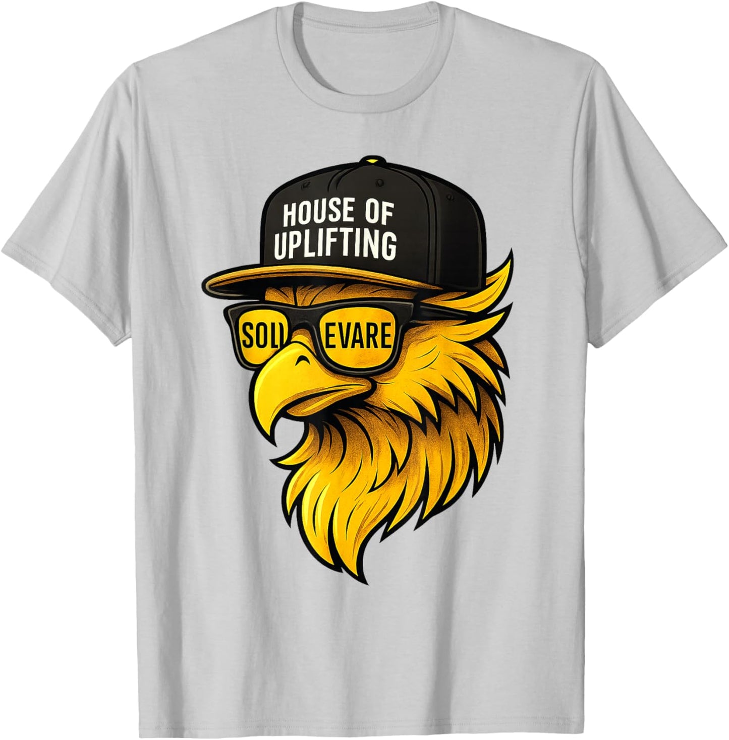 SOLLEVARE House of Uplifting, RCA School T-Shirt - T-Shirt | Ash
