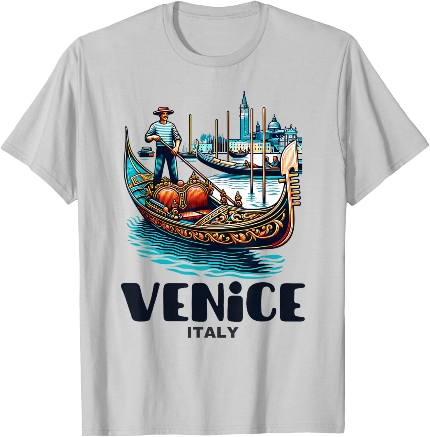Souvenir of Venice , white, S T-Shirt - T-Shirt | Ash