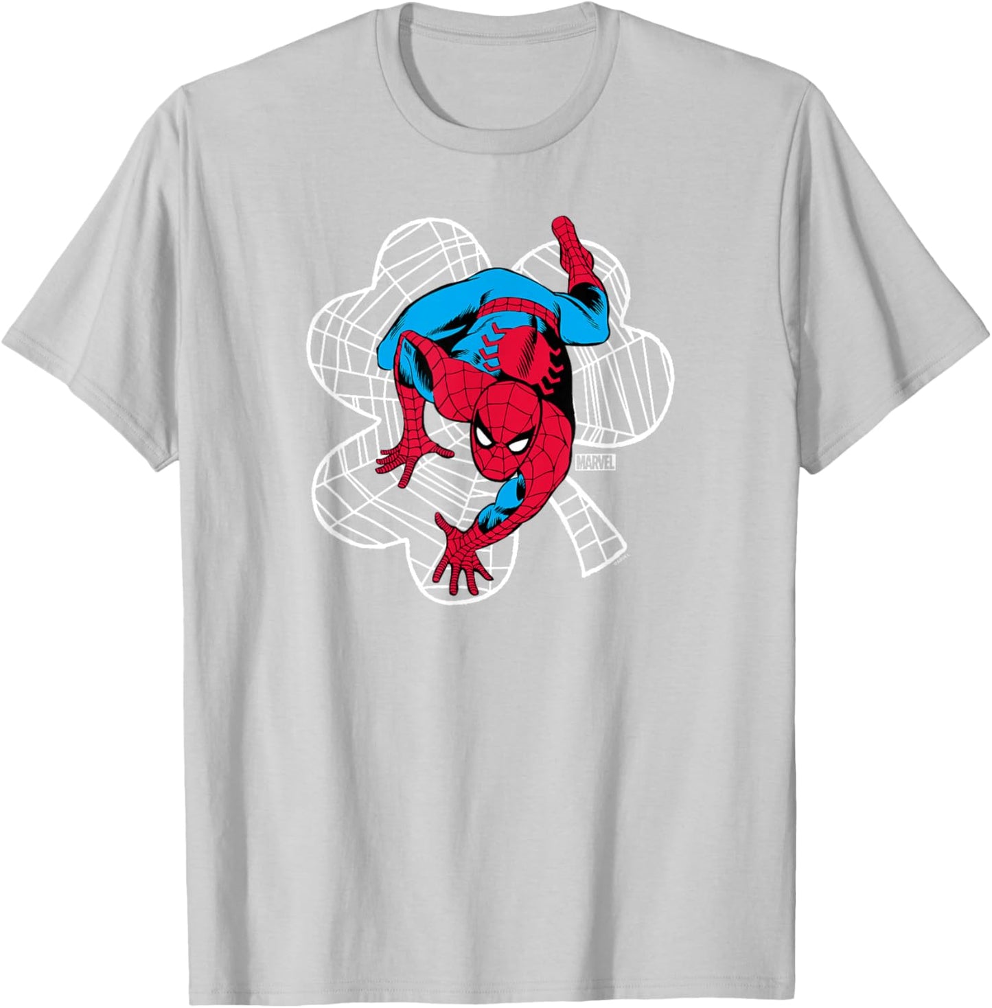 Spider-Man - Web Shamrock St. Patrick's Day T-Shirt - T-Shirt | Ash