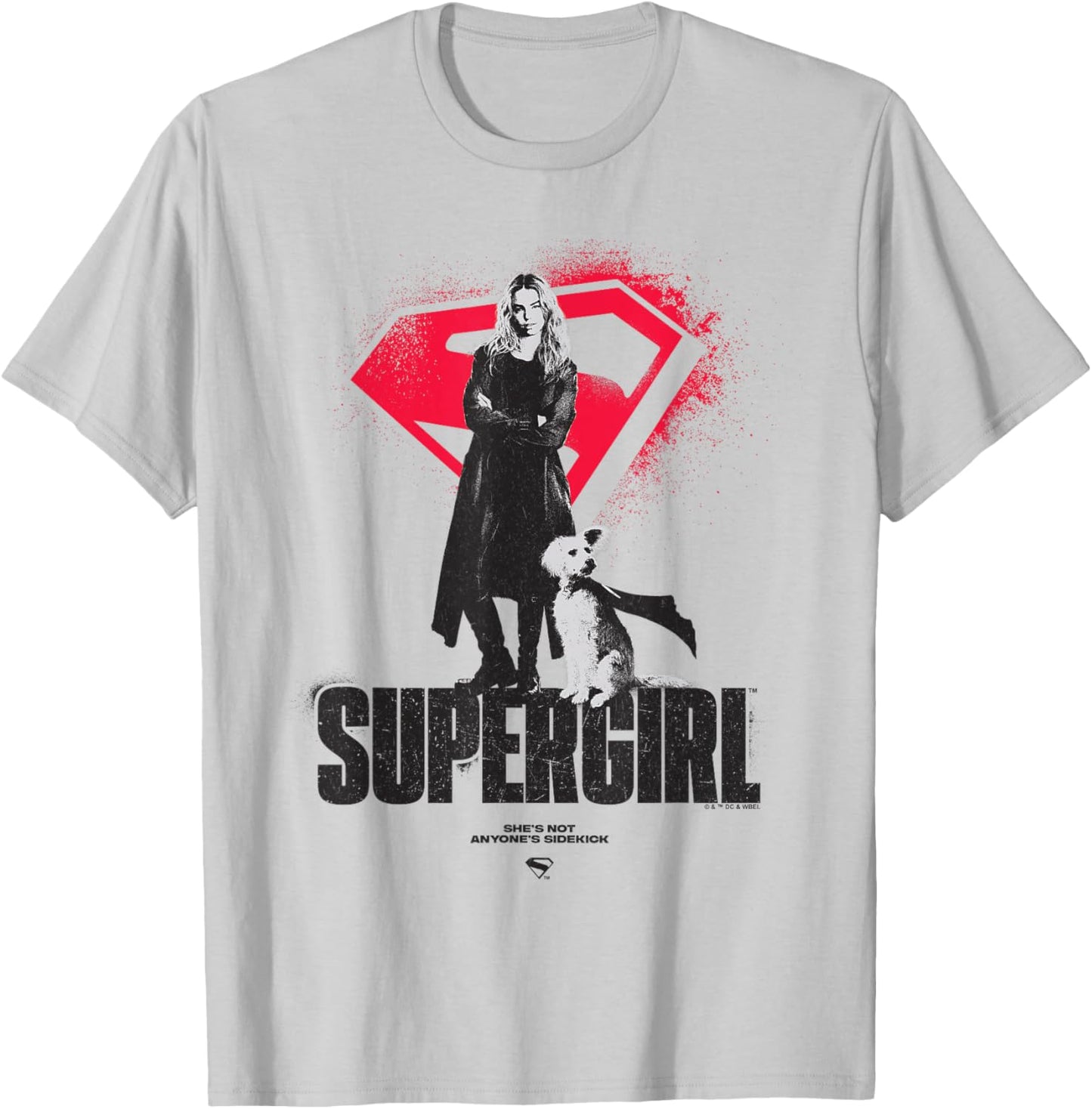 Supergirl 2026 and Krypto, Nobody's Sidekick T-Shirt - T-Shirt | Ash