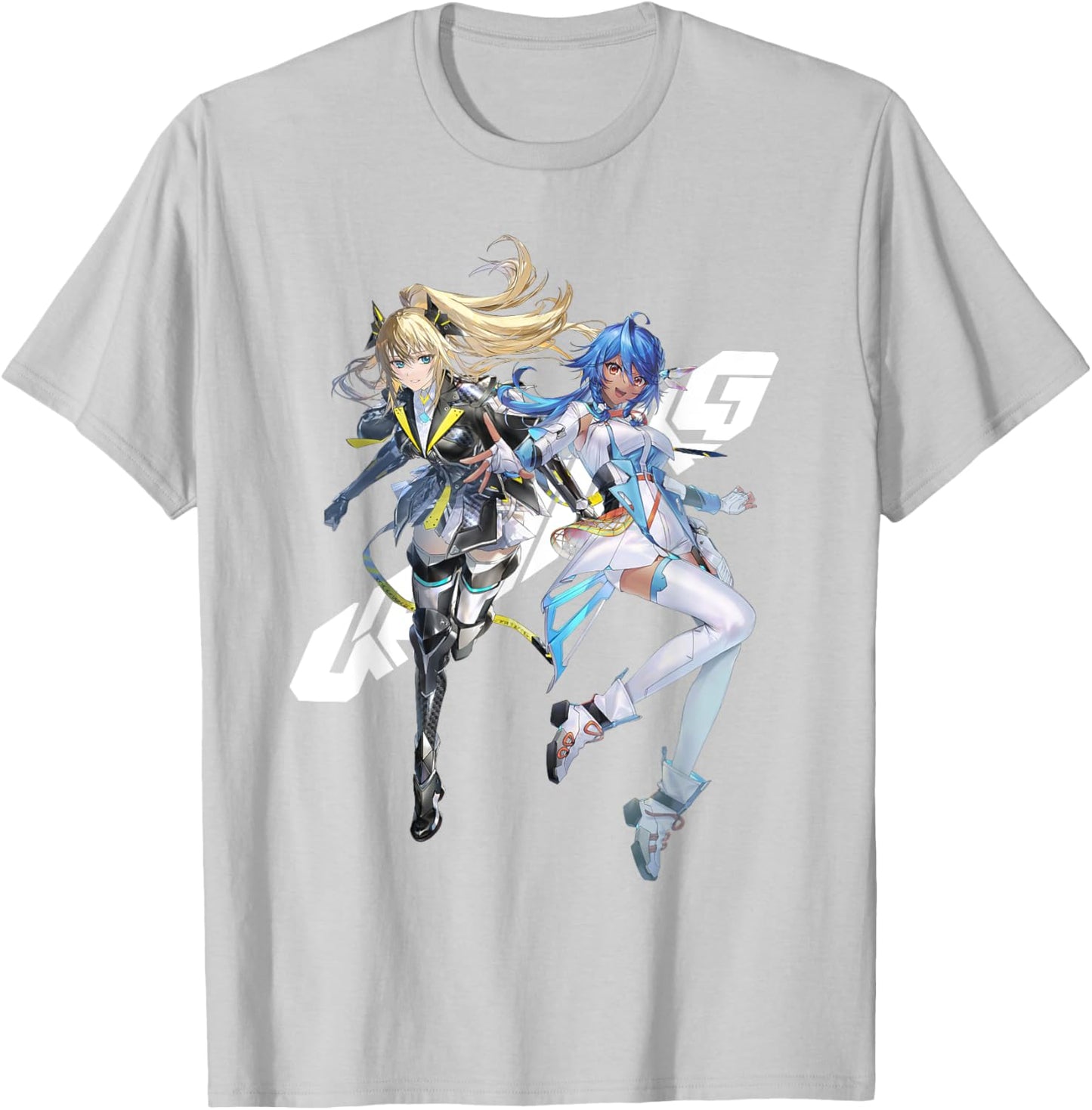 PSO 2 New Genesis Aina & Manon T-Shirt - T-Shirt | Ash
