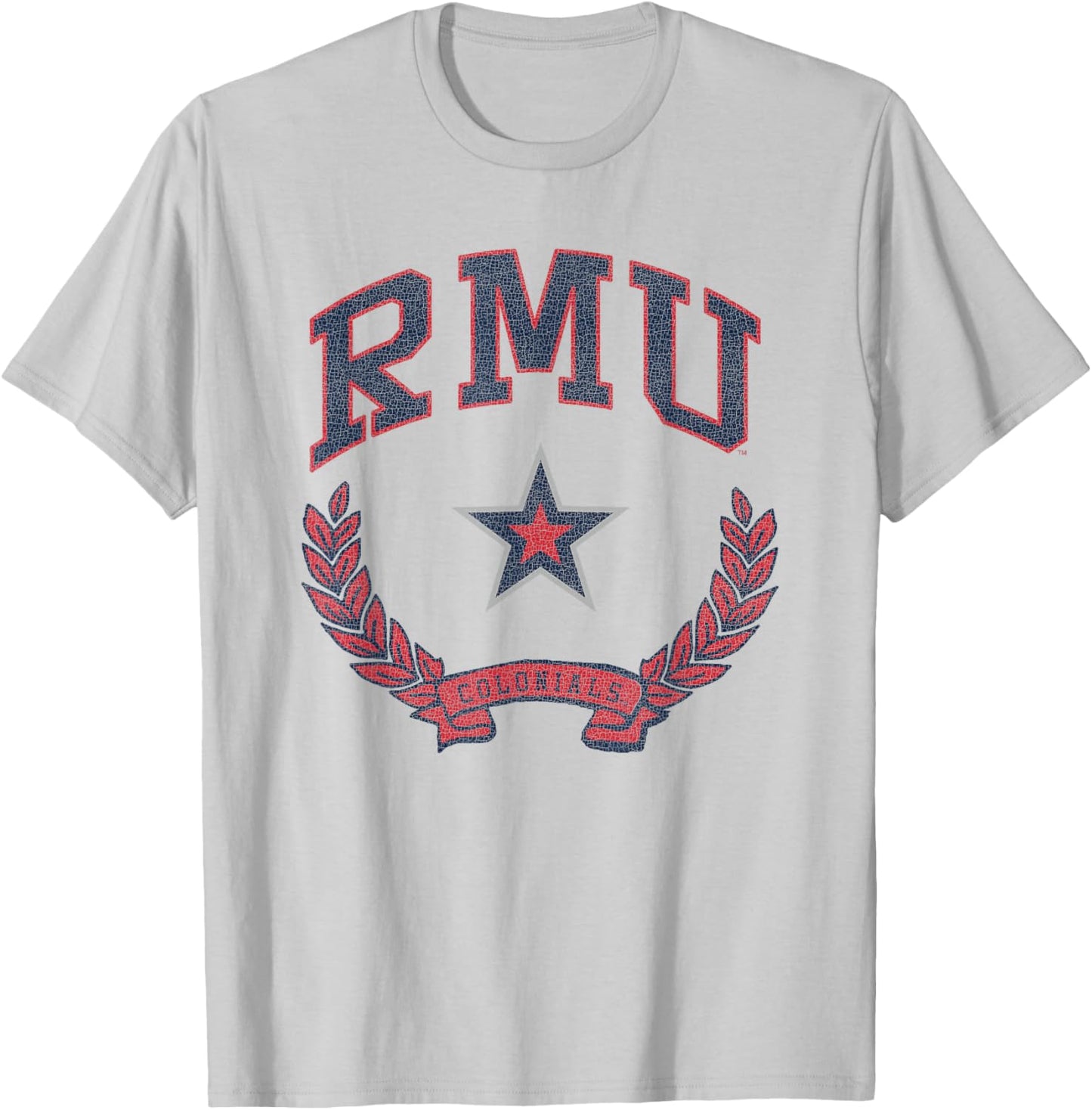 Robert Morris Colonials Victory Vintage White T-Shirt - T-Shirt | Ash