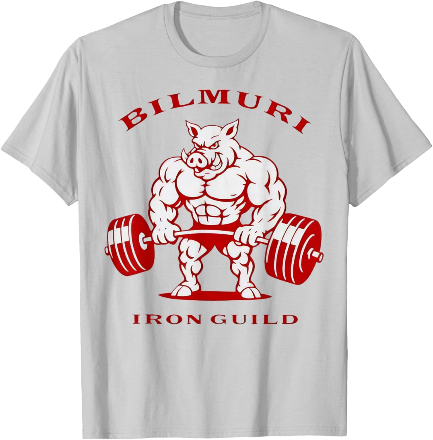 Pig bilmurI Iron Guild Gym T-Shirt - T-Shirt | Ash