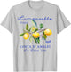 Limoncello Lemon Italy Summer Fruit Festival Women Men T-Shirt - T-Shirt | Ash