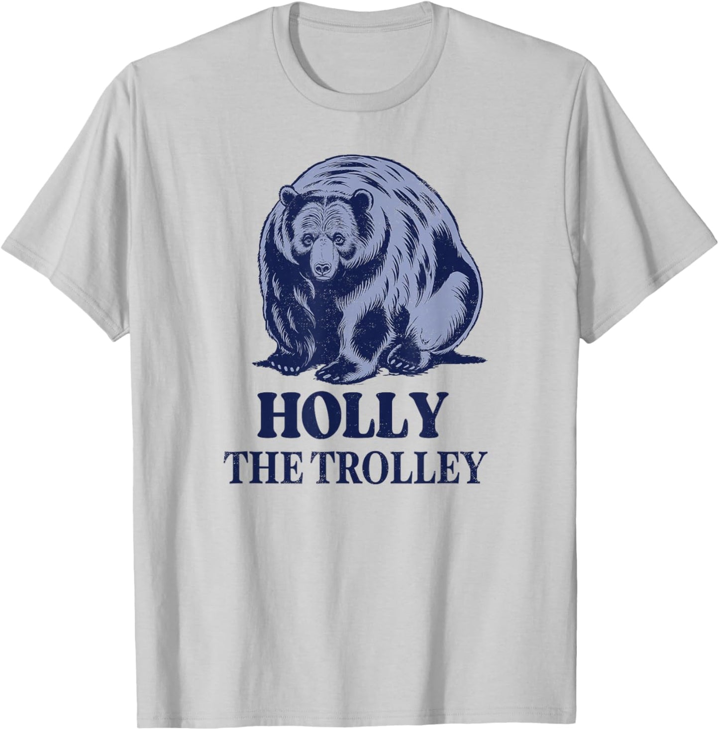 Alaska Wild Animals Nature of Fat Wild Bear Week Holly T-Shirt - T-Shirt | Ash