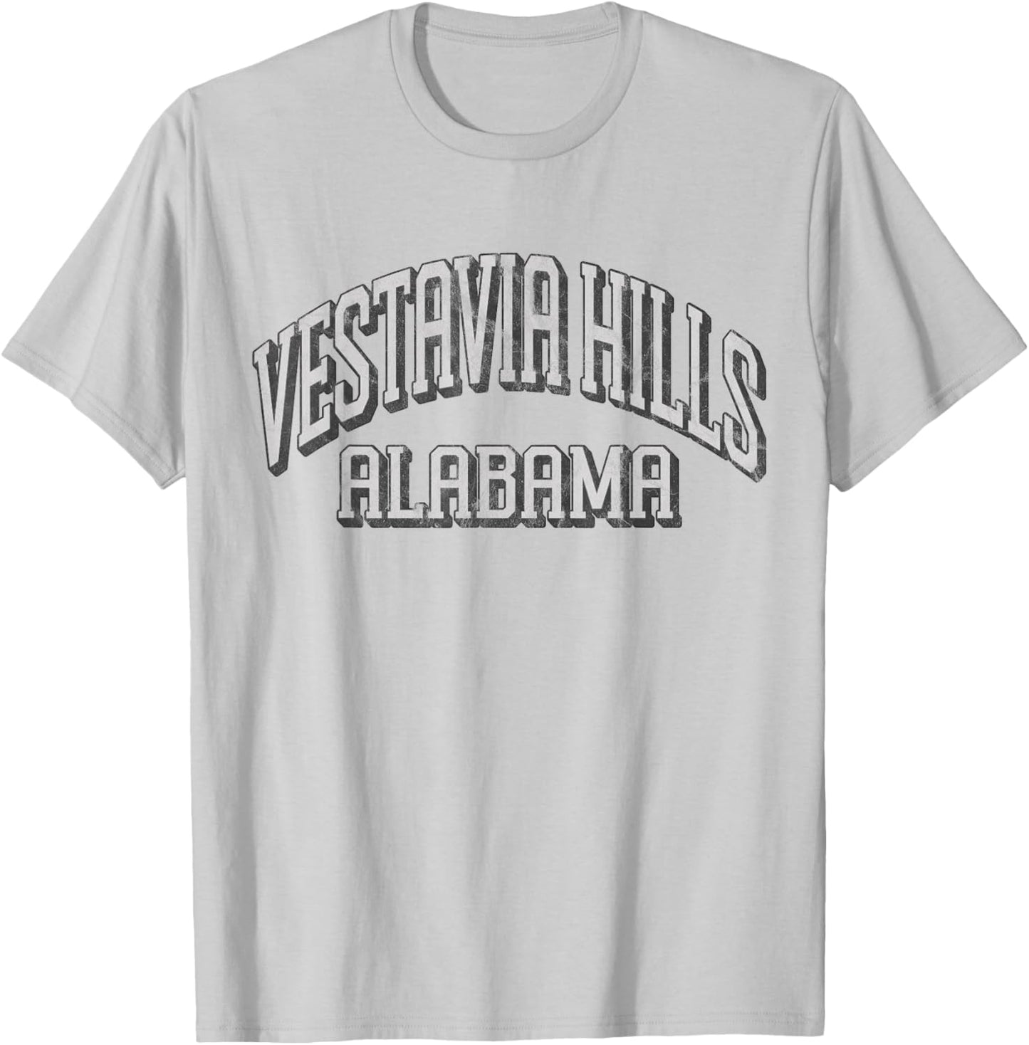 Vintage Vestavia Hills Alabama AL Retro City T-Shirt - T-Shirt | Ash