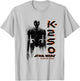 Star Wars Rogue One K-2SO Splat Paint Silhouette Chest Logo T-Shirt - T-Shirt | Ash
