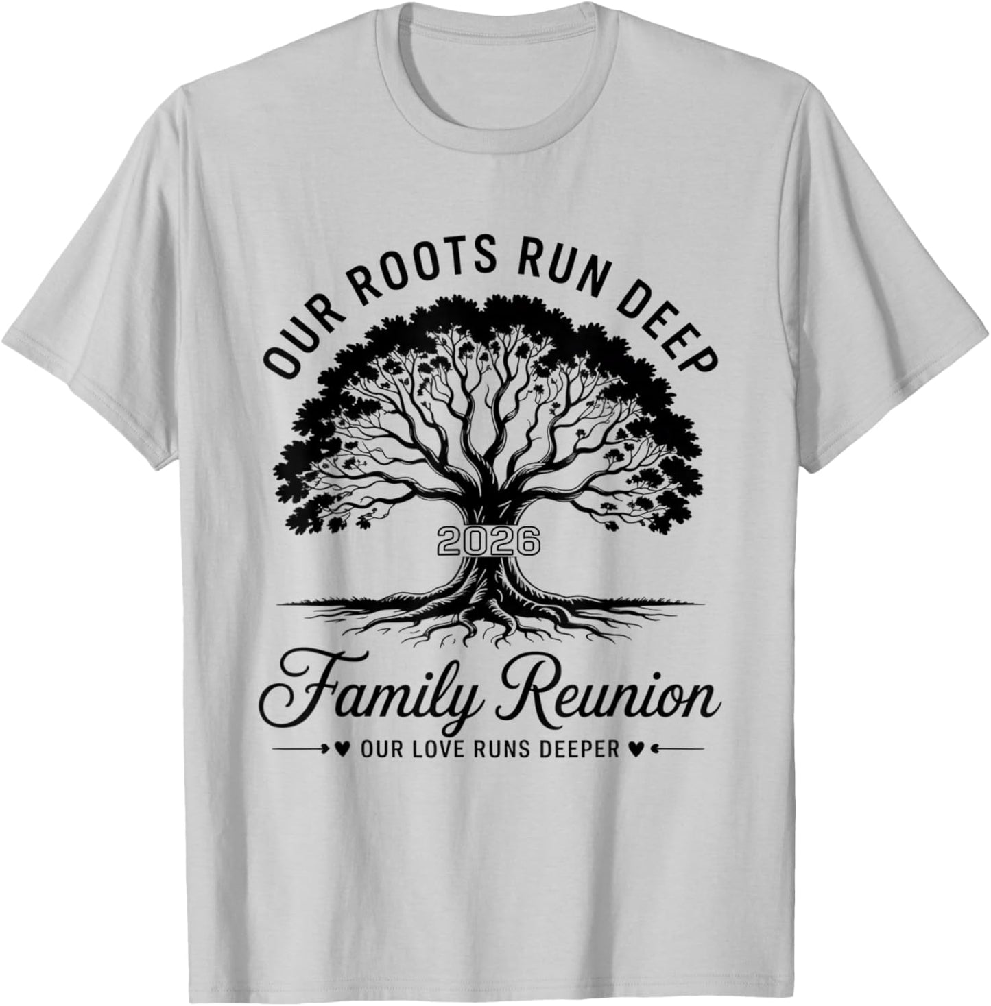 Making Memories Family Matching Group Family Reunion 2026 T-Shirt - T-Shirt | Ash