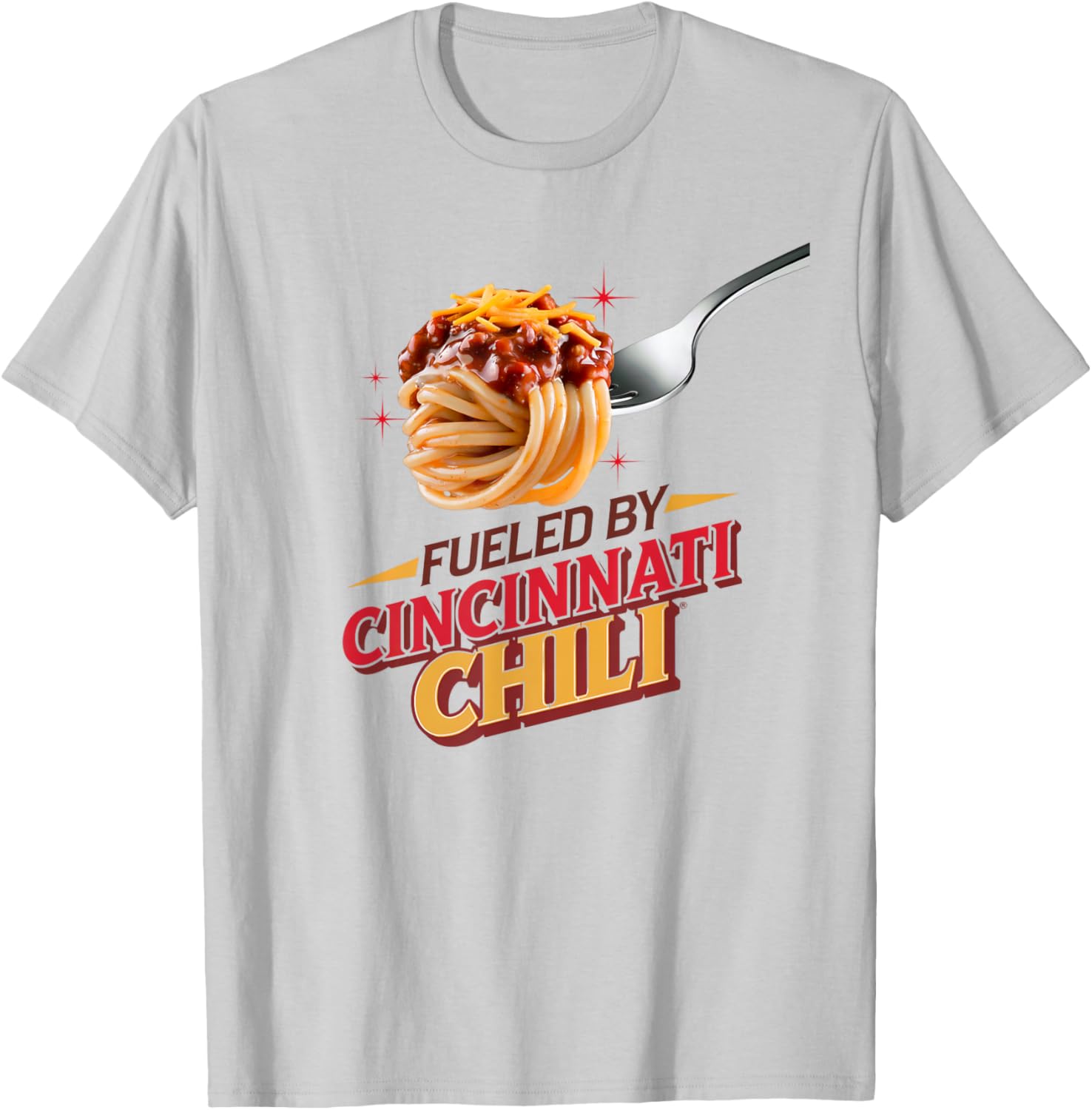 Cincinnati Chili - Iconic Ohio Comfort Food Design T-Shirt - T-Shirt | Ash